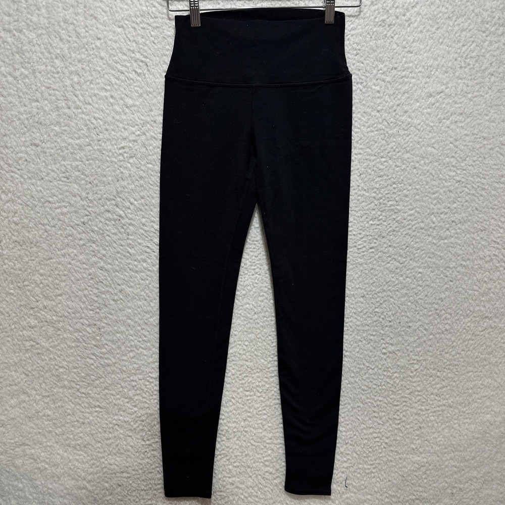 alo Yoga‎ Women's High-Waist Airbrush Leggings Black Athletic Workout